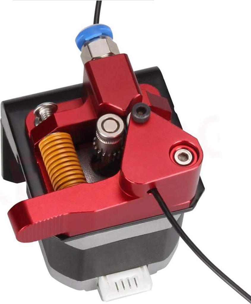 MMOBIEL Verbessertes Ersatzteilset Aluminium für MK8 Extruder Drive Feed Dual Gear - 12V