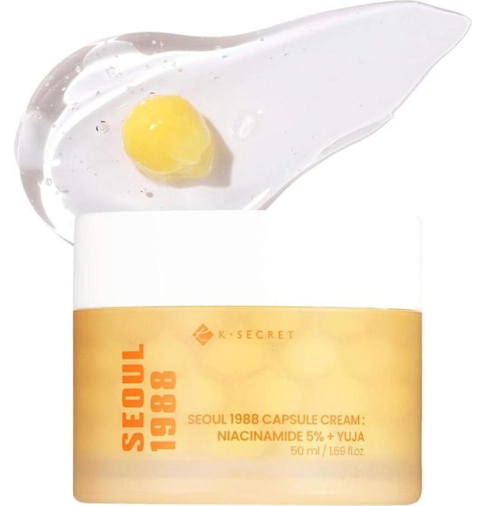 K-SECRET Seoul 1988 Capsule Cream Niacinamide 5% + Yuja 50 Immagine del prodotto 
