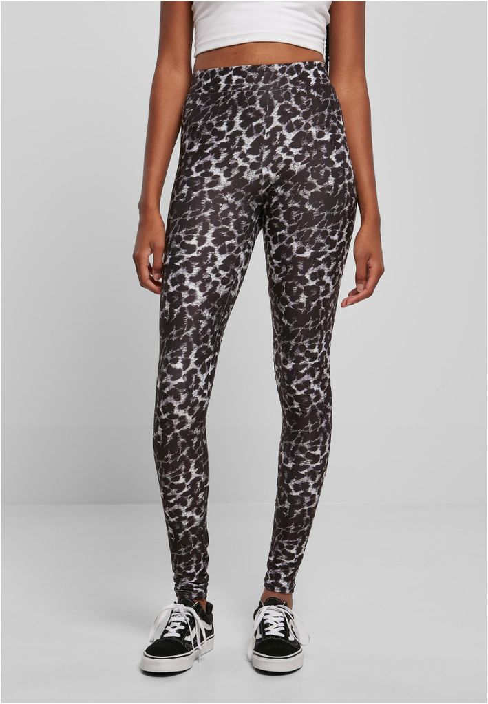 Dámske legíny Urban Classics Ladies Soft AOP Leggings Obrázok produktu 