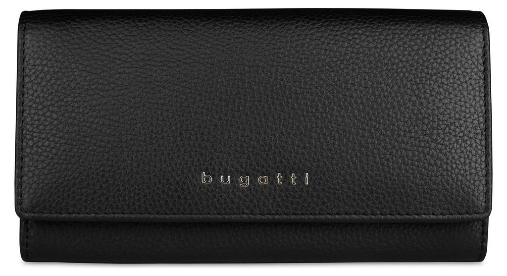 bugatti Geldbörse Emilia Ladies Long Wallet With Flap Black Produktbild 
