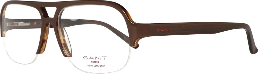 Lunettes Homme Gant GRA133 Marron Foncé 56mm Monture Légère et Solide