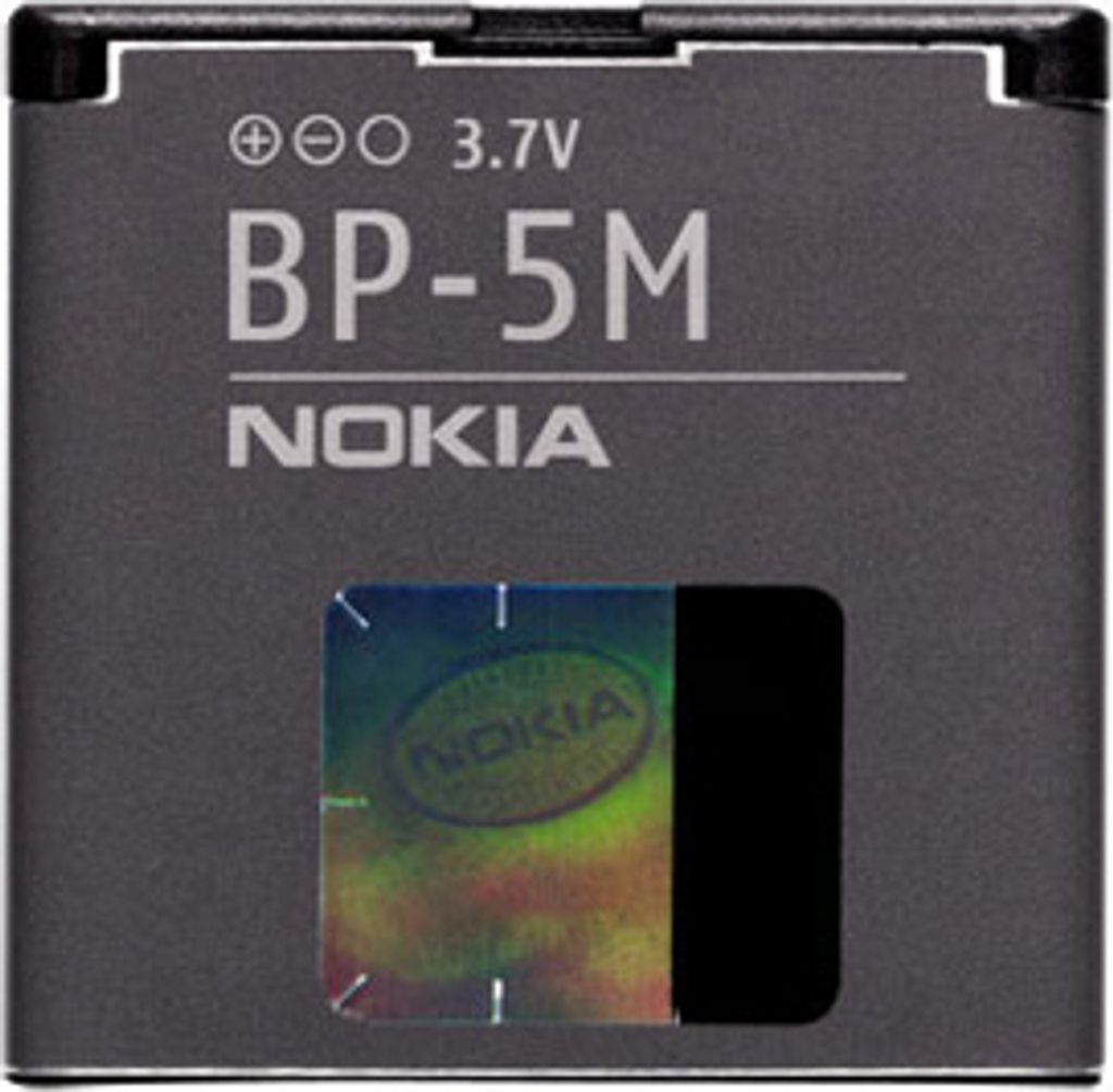 Nokia Battery BP-5M, 900 mAh, Lithium Polymer (LiPo), 3.7 V Produktbild 