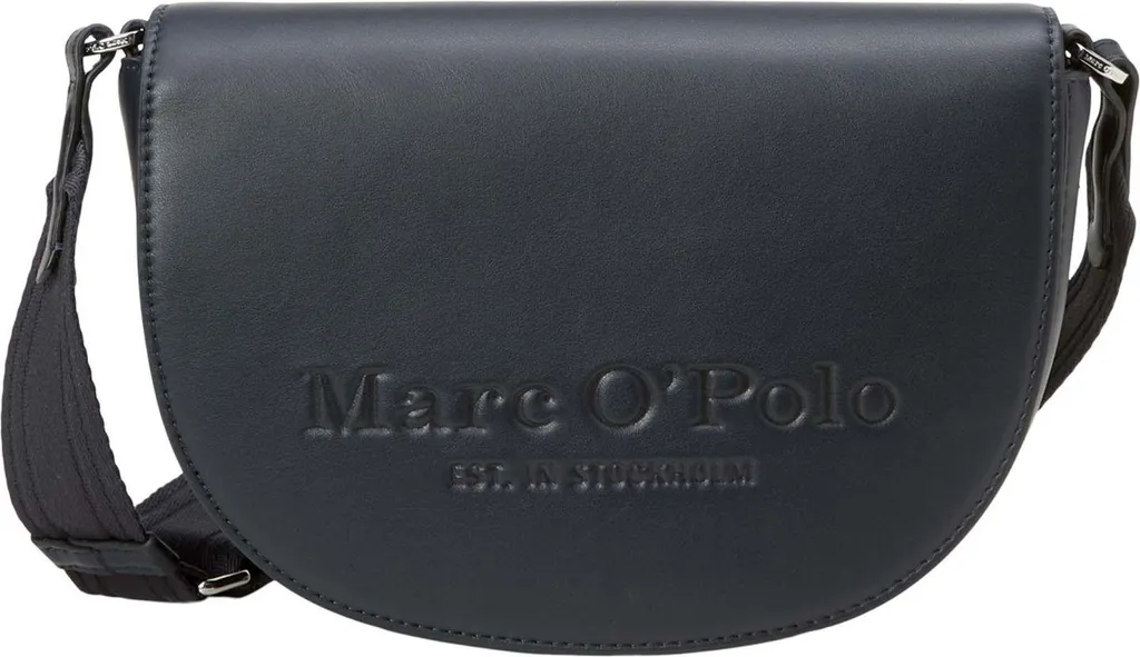 Sac bandoulière Vika Marc O'Polo en cuir bleu marine format pratique