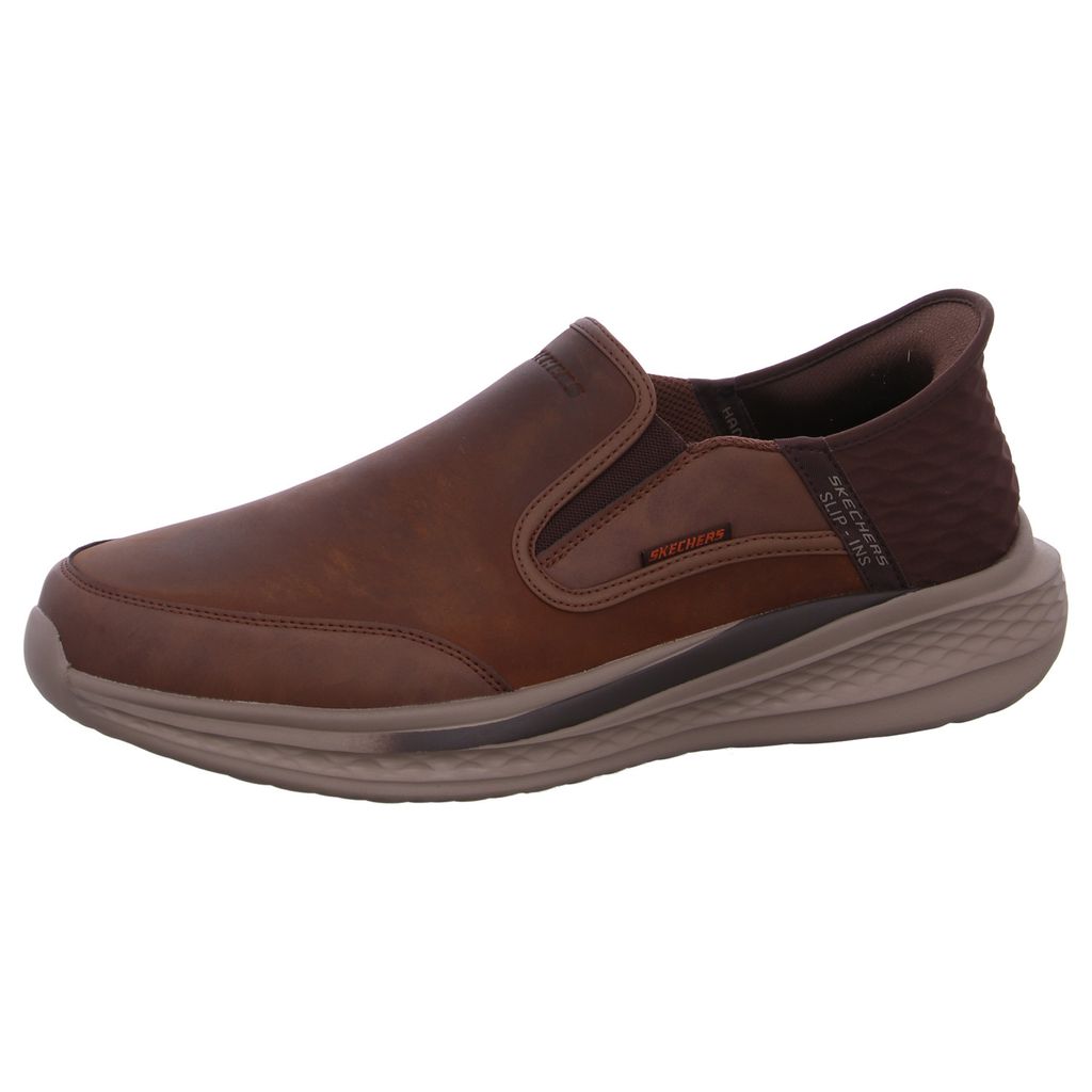Skechers Slip-ins Relaxed Fit: Slade - Cooper dunkelbraun 45