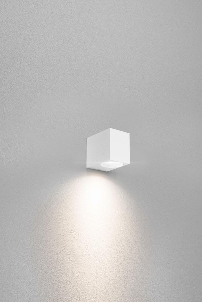 CENTURY Außenwandleuchte AXO GU10 SQUARE weiß