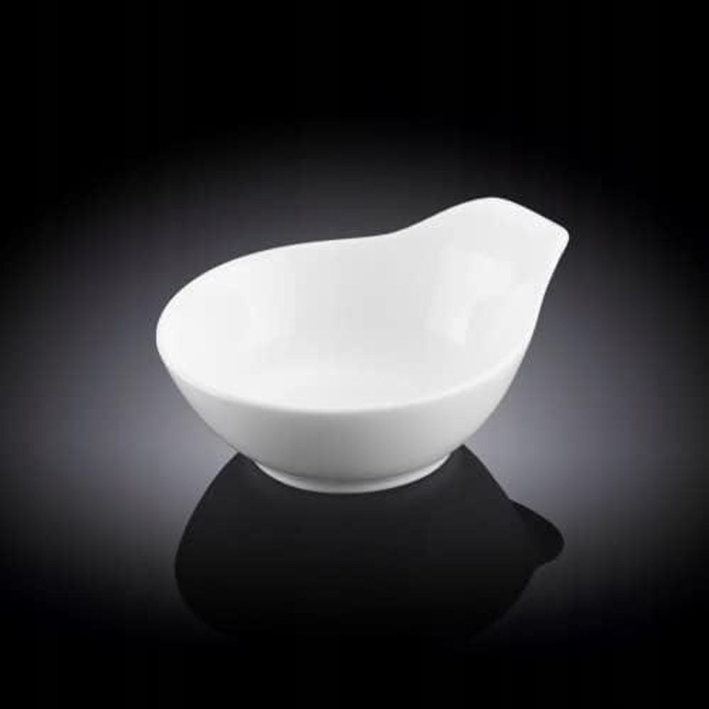 Wilmax Schale 100 ml 10.5 cm aus Porzellan, Weiß WL-992486/A