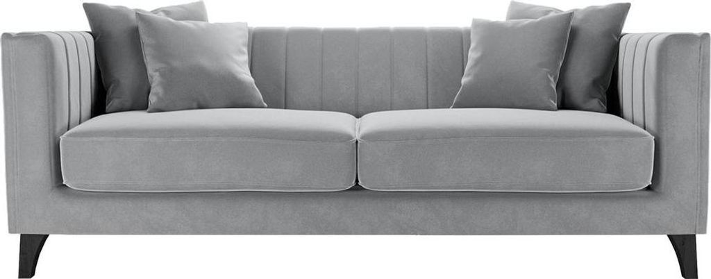 3-Sitzer-Sofa Barra-Velluto 15-black