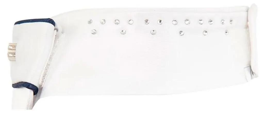Cravate de concours Anky Multi-fit blanche taille M pour cavalier