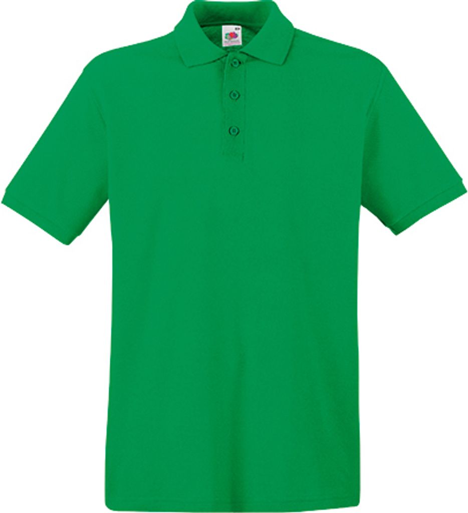 Fruit of the Loom - Premium Polo - Kelly Green - L