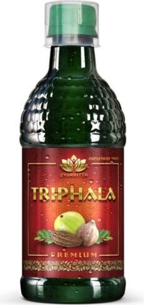 Ayurvitta Triphala Liquid 0,5L schützt die Leber