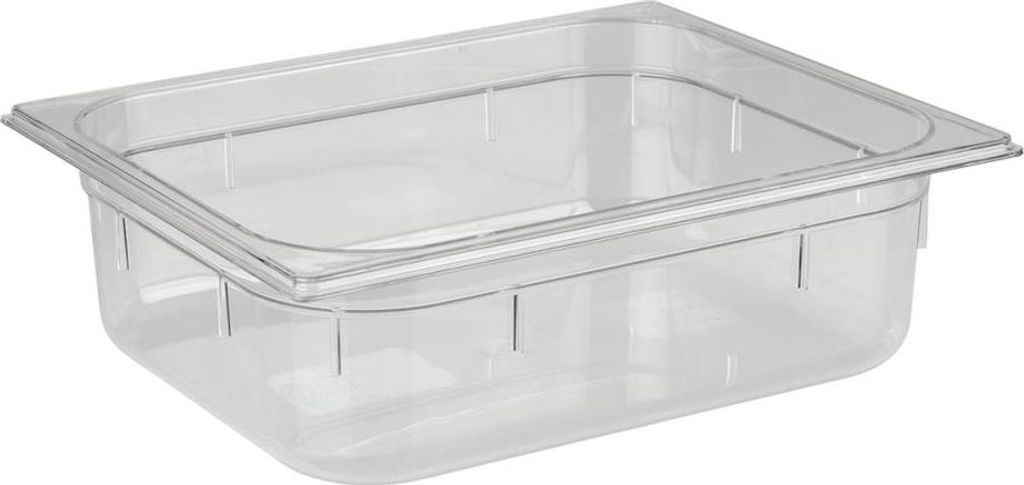 APS 82014 GN 1/2 Behälter, Polycarbonat, 32,5 x 26,5 cm, Tiefe 100 mm, 5,9 Liter