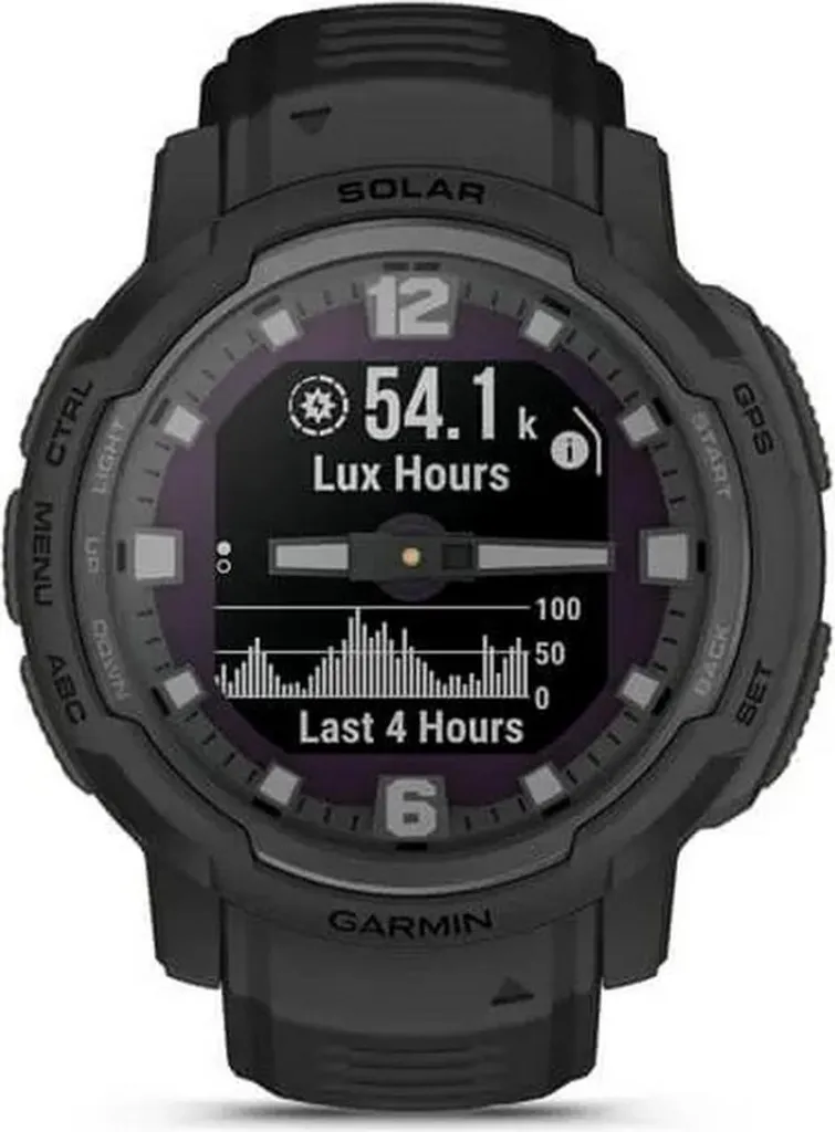 Garmin Instinct Crossover Solar Tactical : Fini les Panne de Batterie