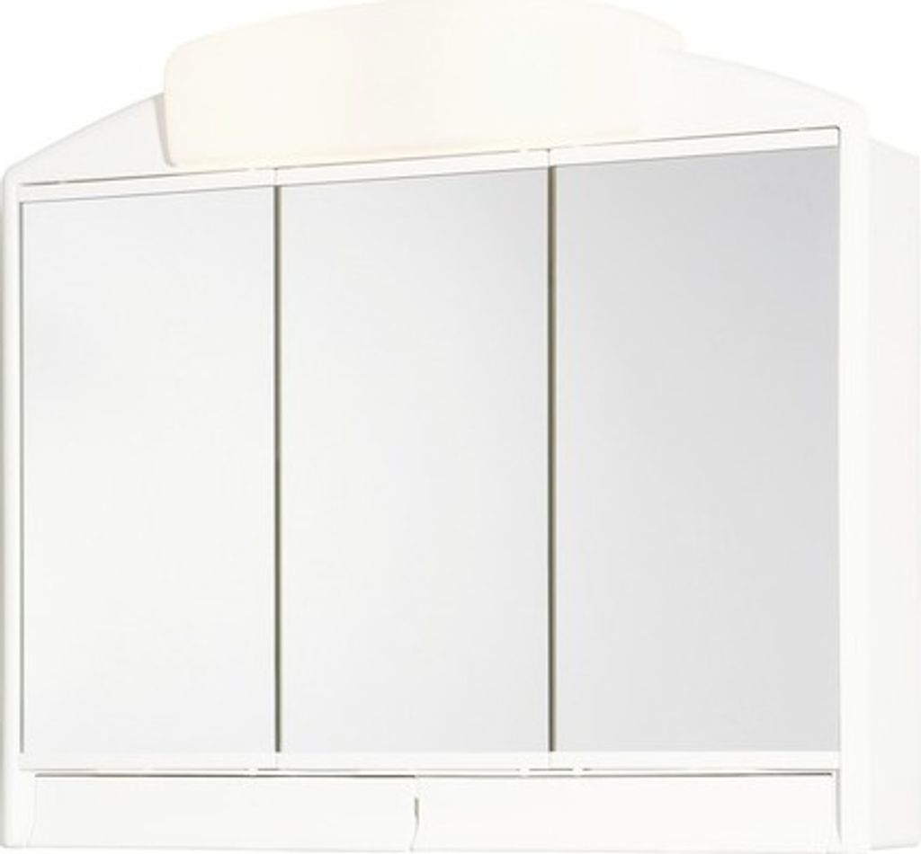 Spiegelschrank Jokey Rano 59 x 16 x 51 cm weiß 3-türig Produktbild 