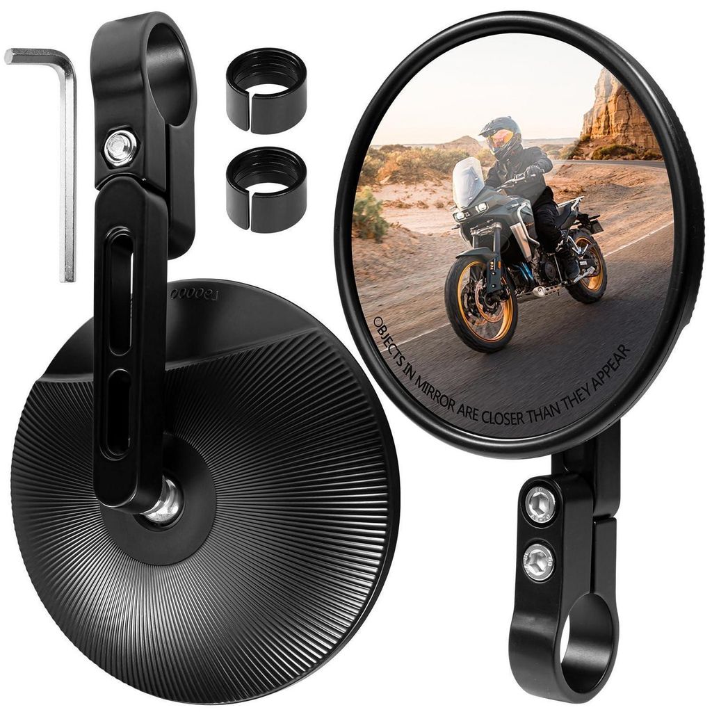 Set di 2 specchietti per moto – Specchietti universali per Immagine del prodotto 