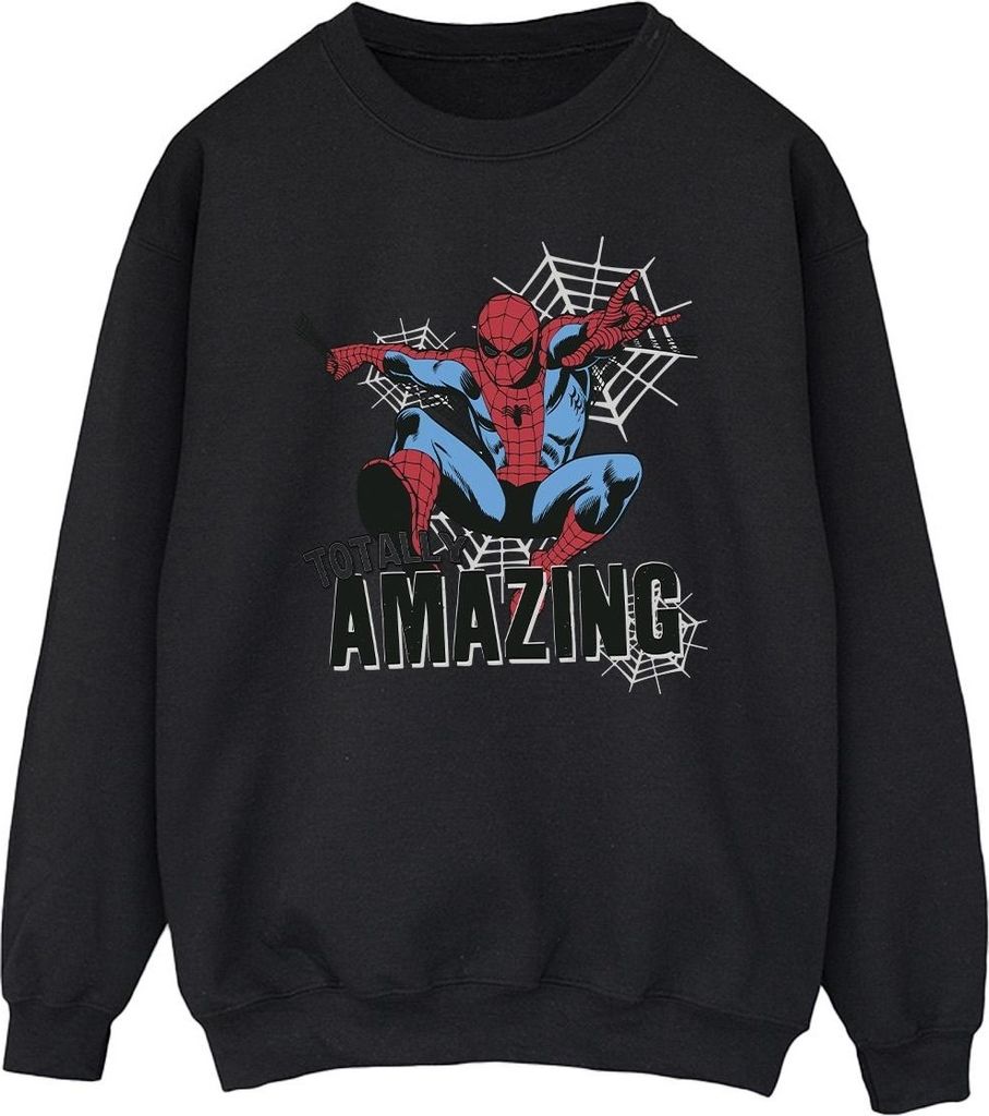 Marvel - "Amazing" Sweatshirt für Herren BI35020 (XXL) (Schwarz)