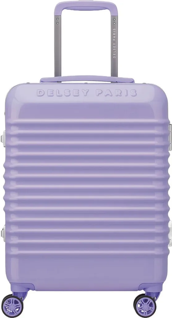 Valise Cabine pour Avion 55x40x20 Bastille 2.0 DELSEY Lilas Slim Line