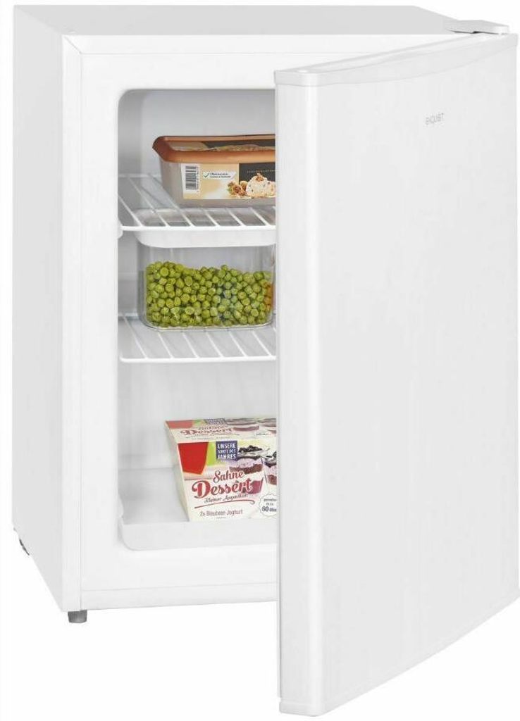 Mini Congélateur Exquisit 42 L - Classe E - 4 Étoiles - Température -18°C - Dimensions 63x47x45 Cm - Blanc - 8