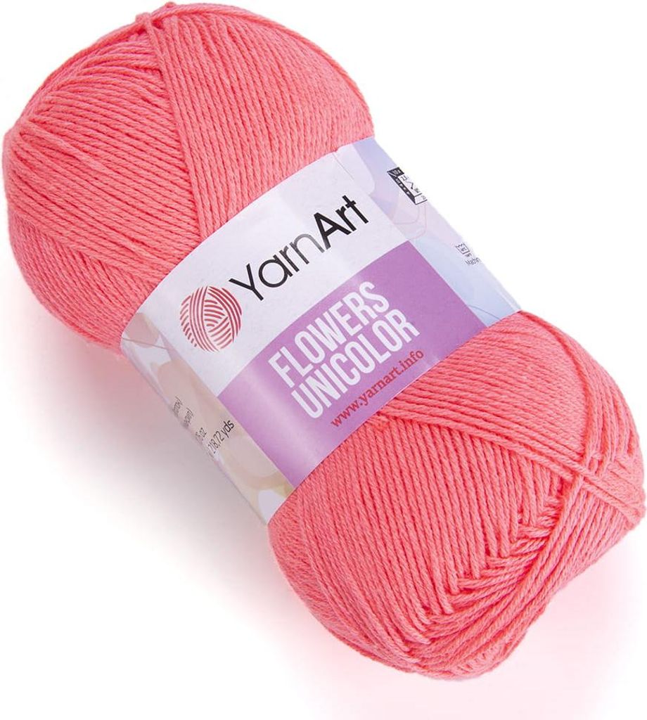 YarnArt Flowers Unicolor příze 50 g / 115 m - barva 736 Obrázek produktu 