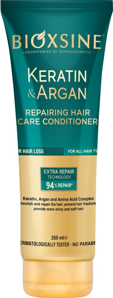 BIOXSINE Keratin & Argan Repairing Hair Care Produktbild 