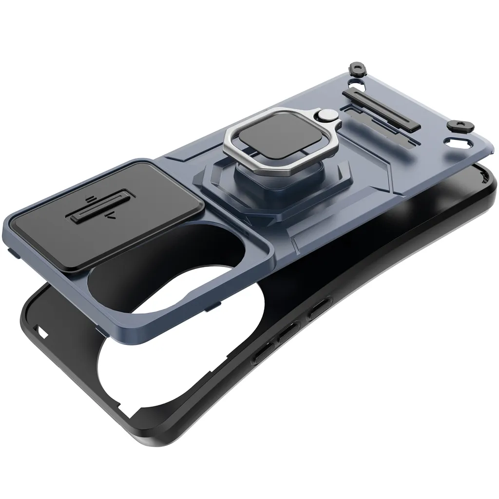 Custodia Huawei nova 12 Pro Viola - Ring Kickstand e Camera Slide - 5