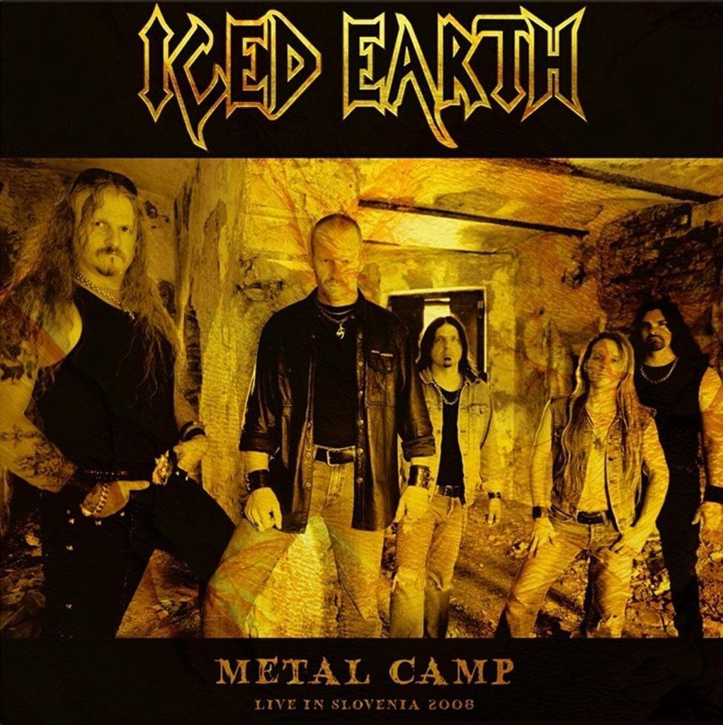 Iced Earth - Metal Camp (Limited Edition) (Clear w/ Black & White Splatter Coloured) (2LP)