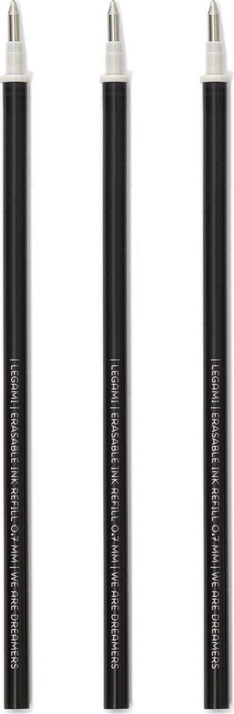 Legami - Gelschreibermine radierbar, Set mit 3 Stück, Höhe Produktbild 