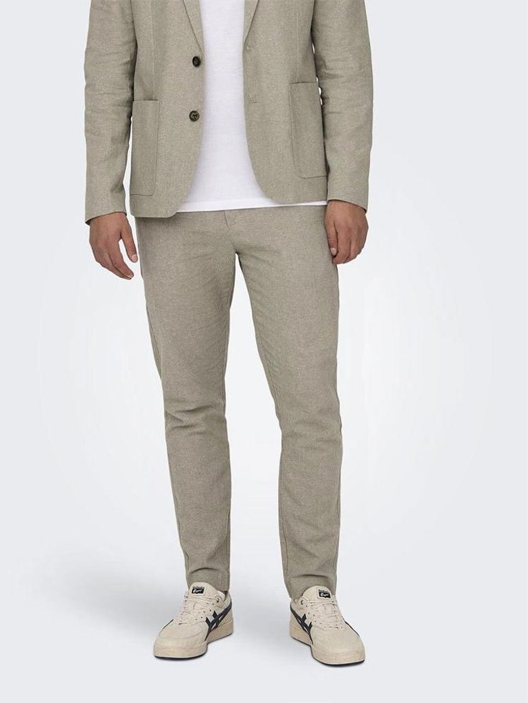 Only & Sons Eve Mix 0132 Slim Fit Hosen Beige 56 Herren Beige 56