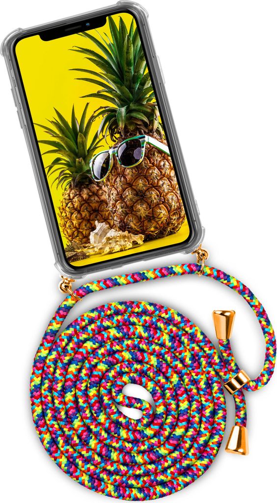 TWIST-Case + TWIST-Cord für iPhone 11, Farbe:Fruity Friday (Gold)