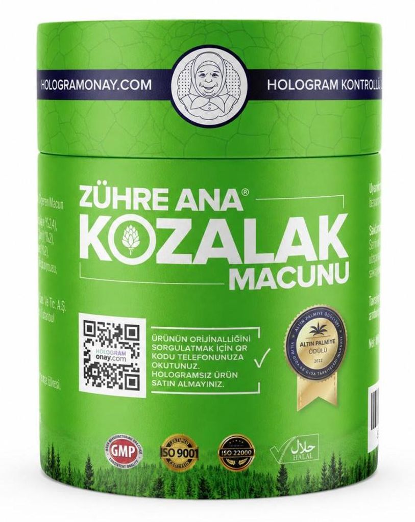 Natürliche Tannenzapfenpaste 240 g Atemwegsimmunität, Größe Produktbild 