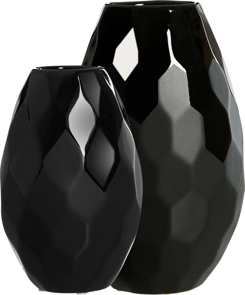 Ritzenhoff & Breker Onyx Vasen-Set 21 cm / 26 cm 2-teilig