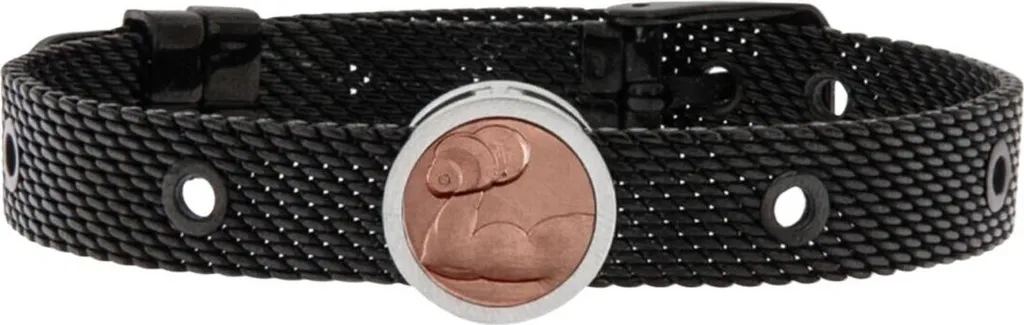 Bracciale unisex Athlete Talent Jewels TJA-1-11-02-2-235 Nero