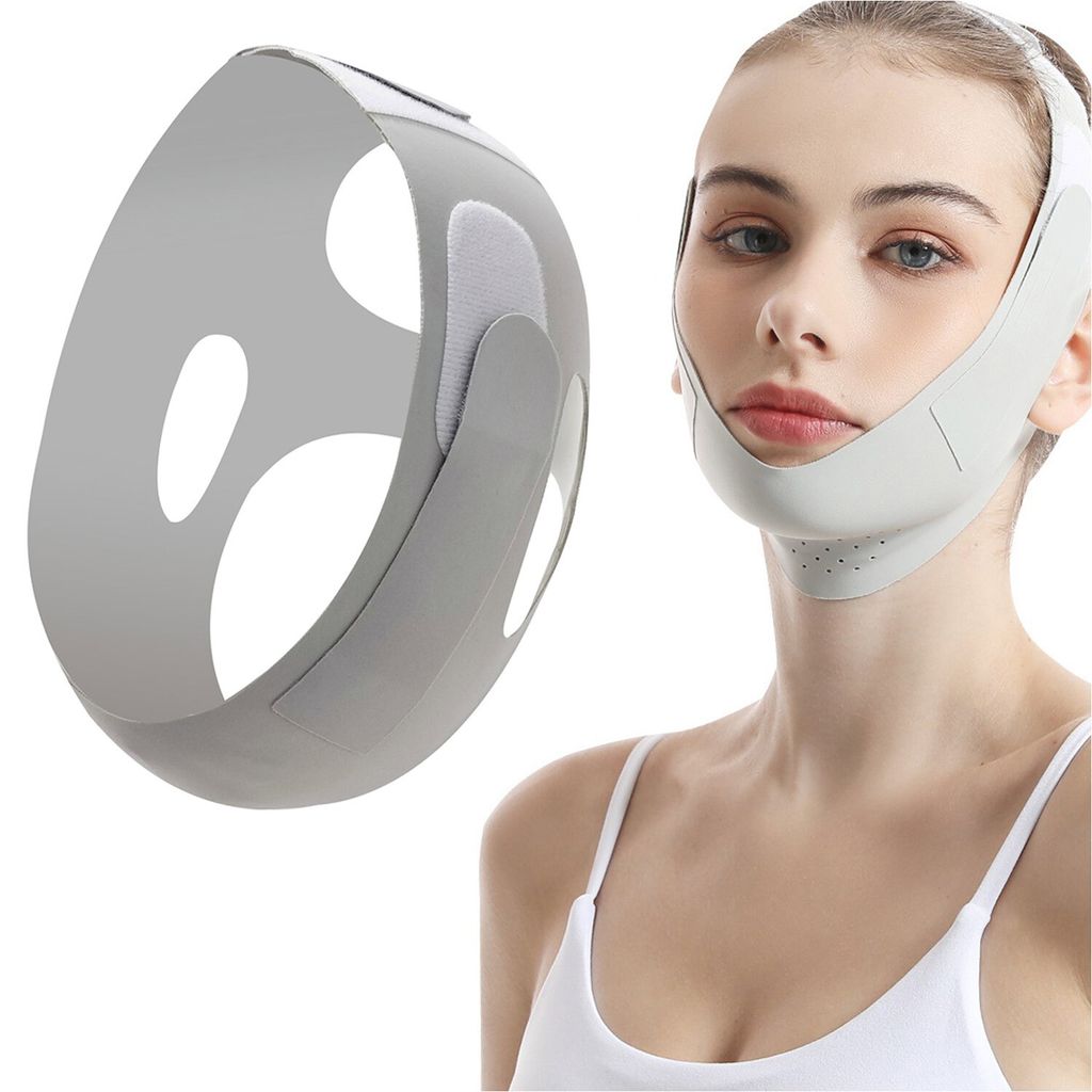 V Gesichtsmasken, Wiederverwendbare V-Linienmask für Doppelkinn Straffer