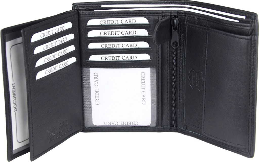 Frentree® Herren Leder Geldbörse mit RFID Schutz, 11 Produktbild 