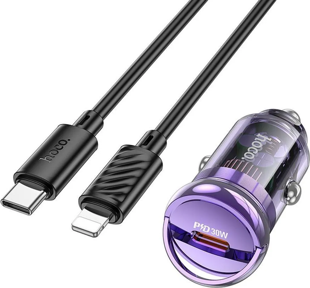 Hoco 30W Caricatore Auto USB-C Viola: Recensione e Guida Acquisto