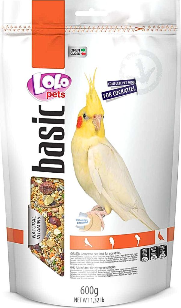 LoLo Pets BASIC 600g Futter für NIMF