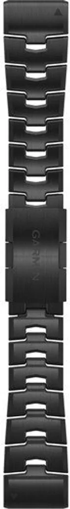 Bracelet QuickFit 26 mm Titane Gris : Robustesse pour votre Garmin