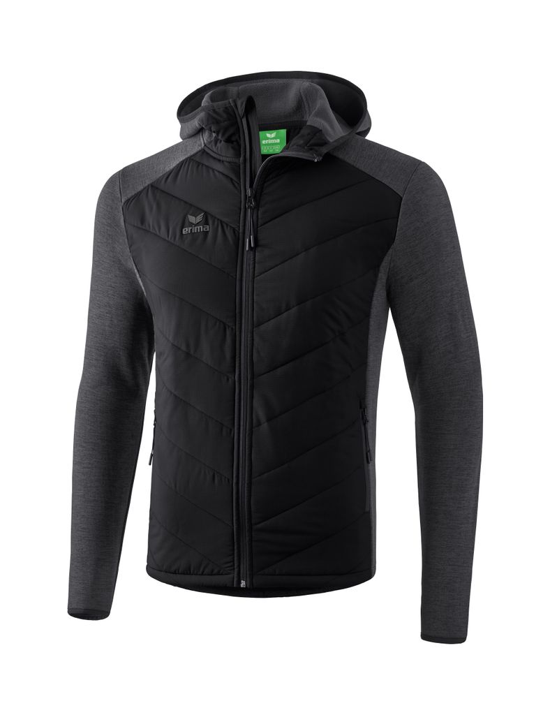 Erima Steppjacke Funktion Schwarz
