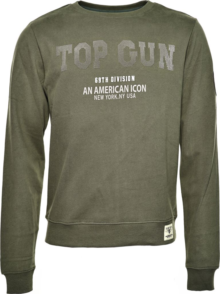 Top Gun Sweater TG20213007 Herren oliv XXL