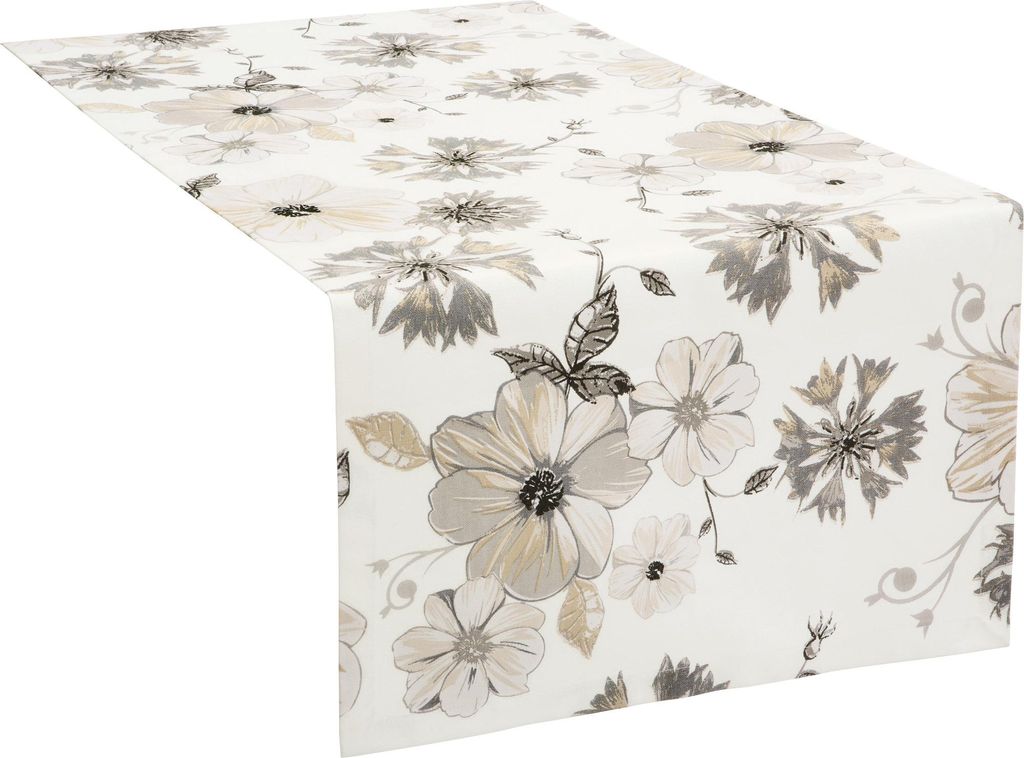 Erwin Müller Tischläufer Blume 50x150 cm