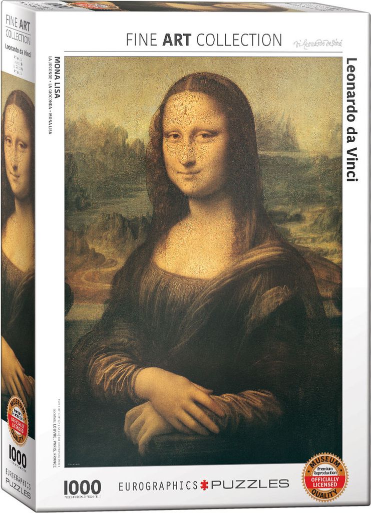 puzzle da 1000 pezzi - Puzzle - Leonardo da Vinci - Monna Immagine del prodotto 