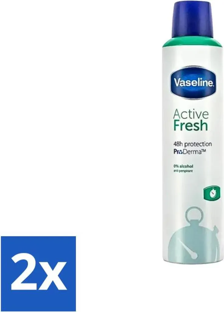 Vaselina Active Fresh Spray 250ml - Protezione Delicata 48h