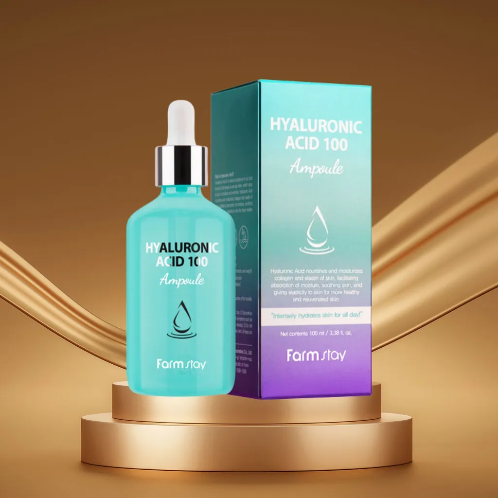 Sérum Hyaluronic Acid 100 Farm Stay - Texture fluide et non collante 100ml