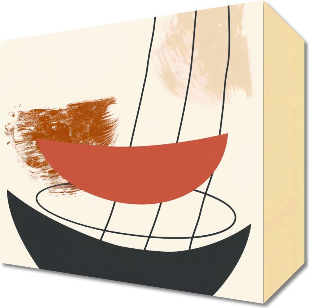 Bild 20x20cm Wind im Segel