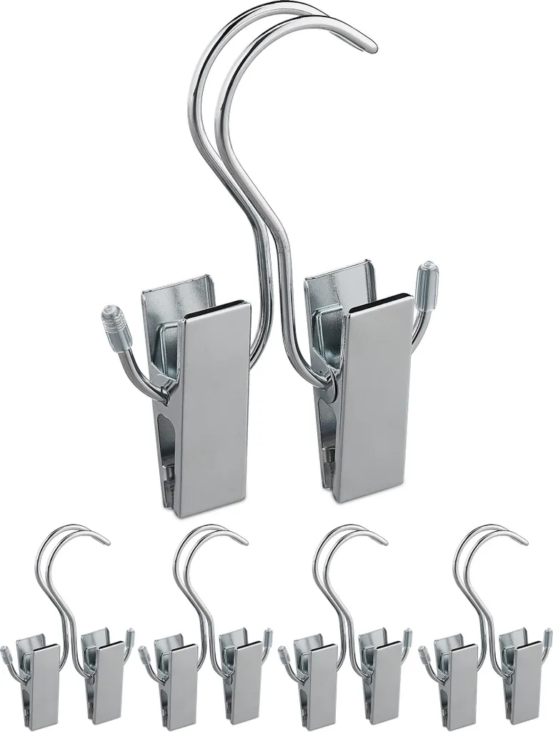 Évitez les plis sur vos bottes avec ces 50 pinces doubles de suspension