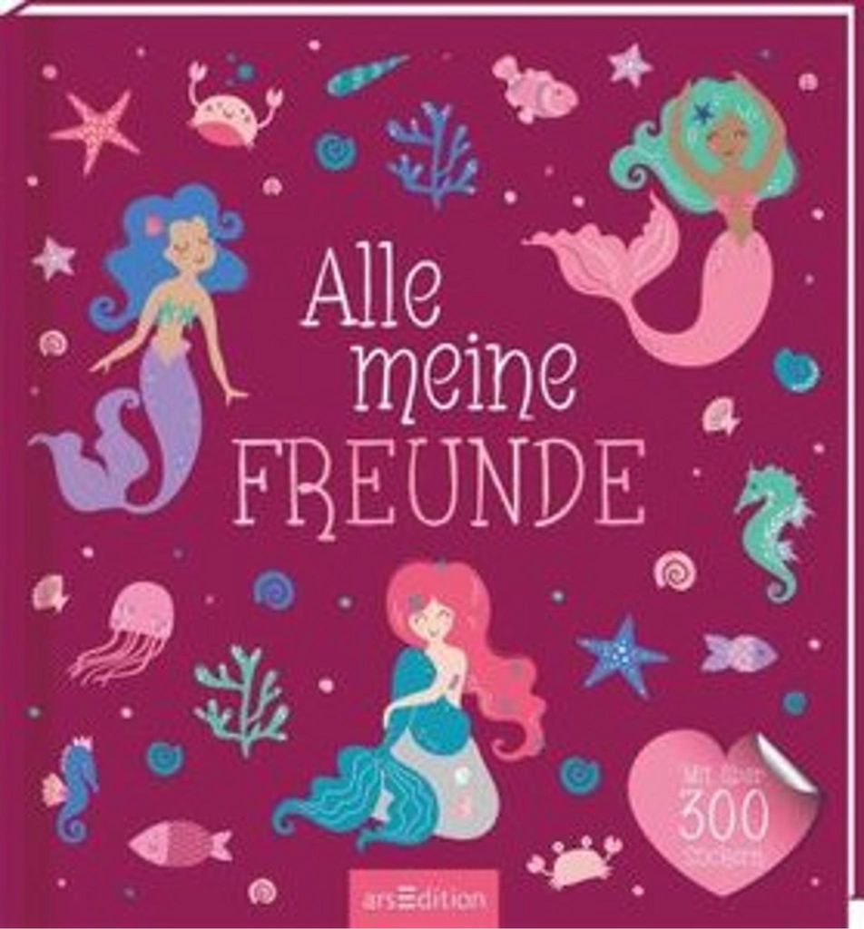 Alle meine Freunde - Meerjungfrau | Mit über 300 Stickern Produktbild 