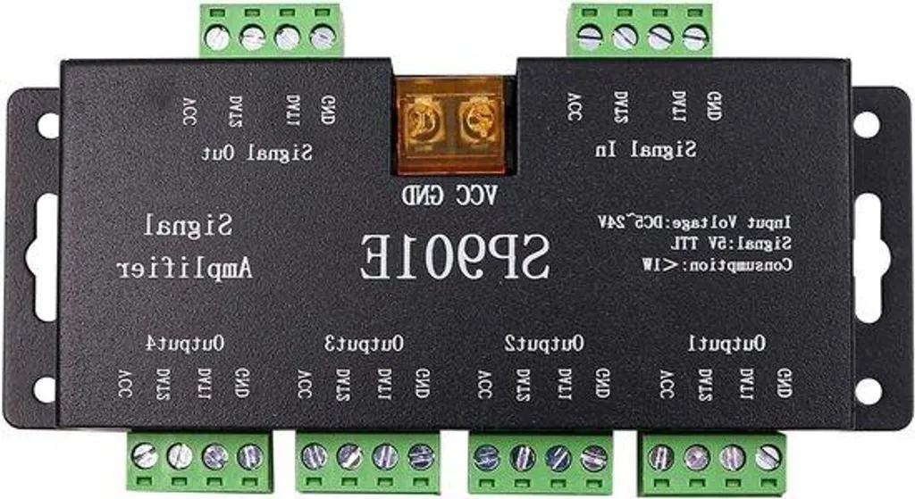 Amplificateur Signal LED pour Extension Ruban RGB WS2811 et SK6812 SPI