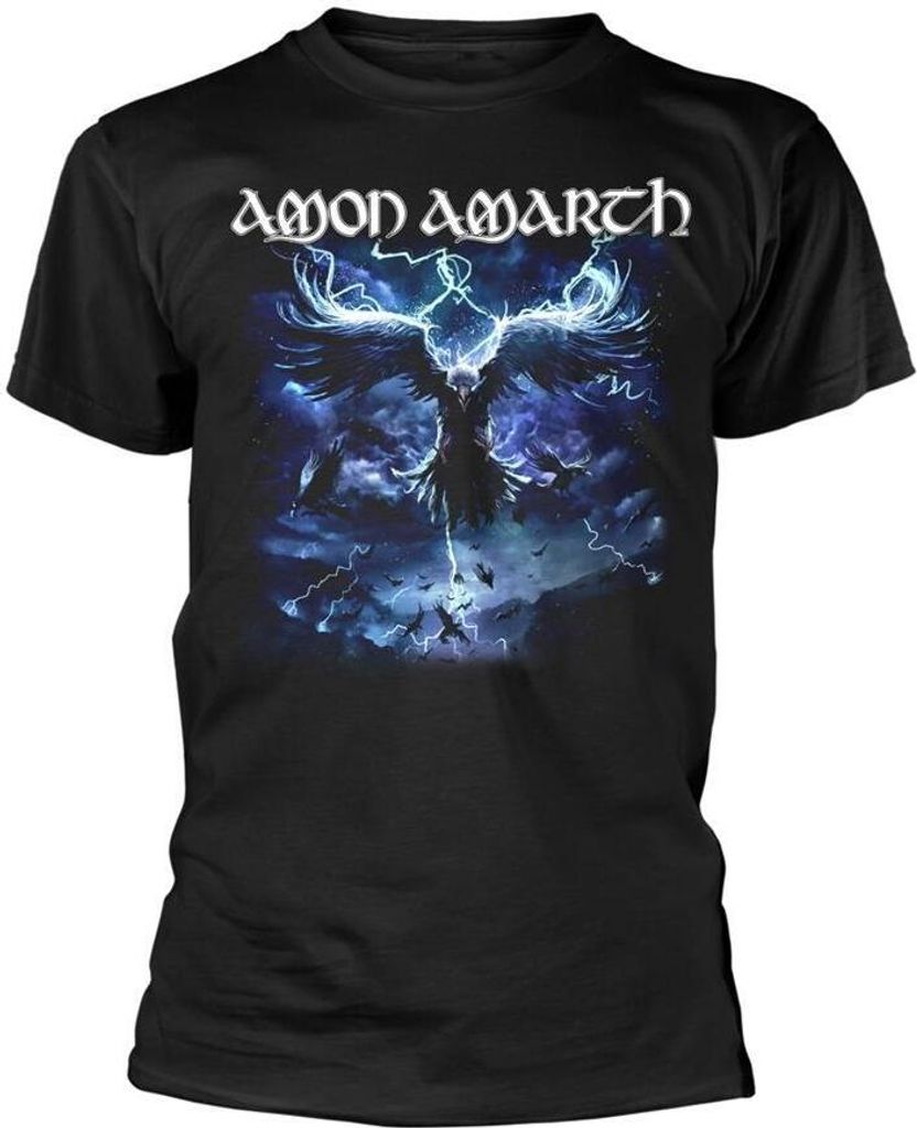 Amon Amarth - "Raven ́s Flight" T-Shirt für Herren/Damen Uni PH3034 (M) (Schwarz)