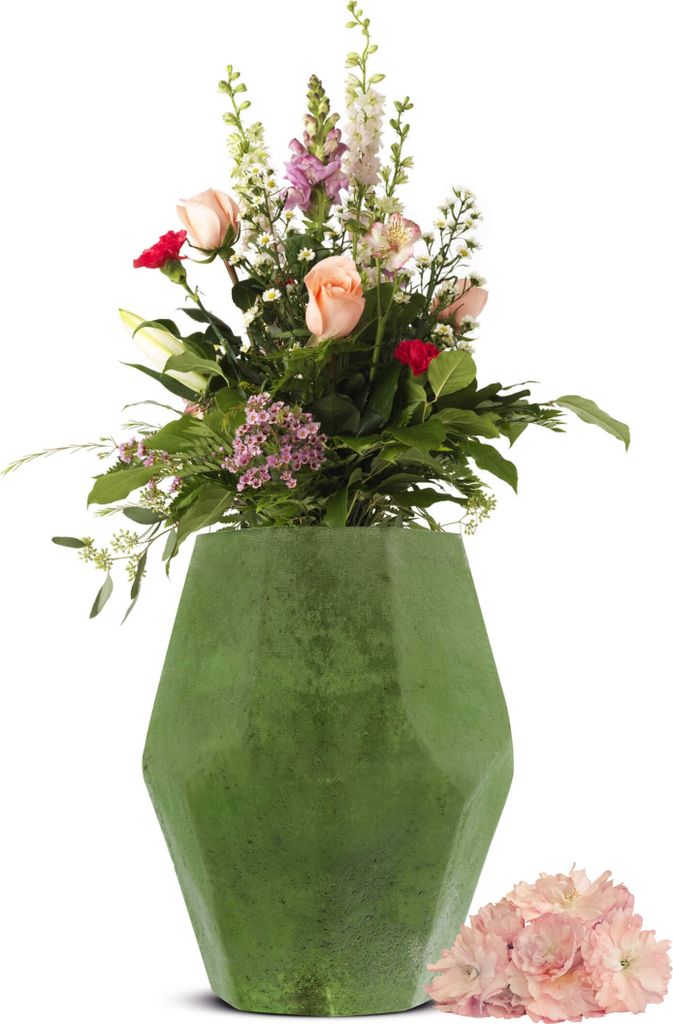 2 x Blumenvase Tischvase Glasvase Dekovase Vase Produktbild 