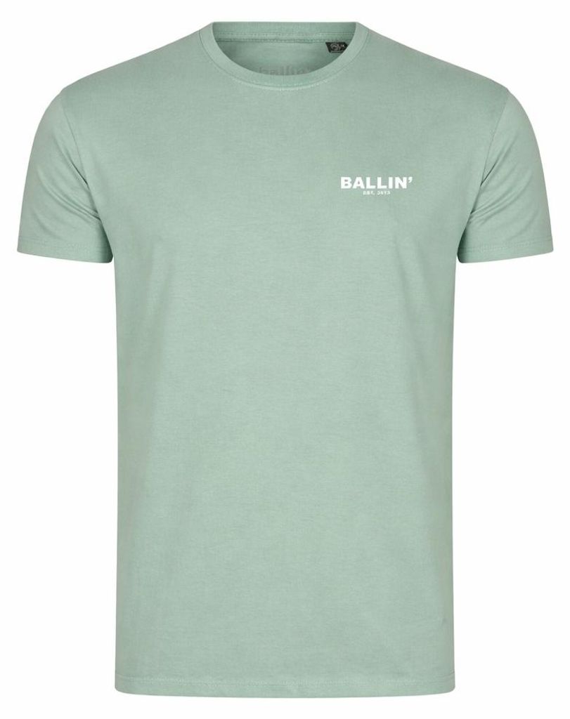Ballin Est. 2013 Backprint World Shirt Grun - Große 3XL