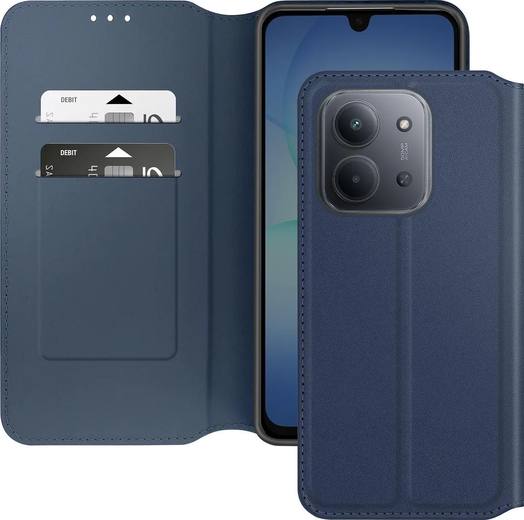 Cover Anti-Caduta Xiaomi Redmi 15C Avizar Blu: Protezione per Famiglie